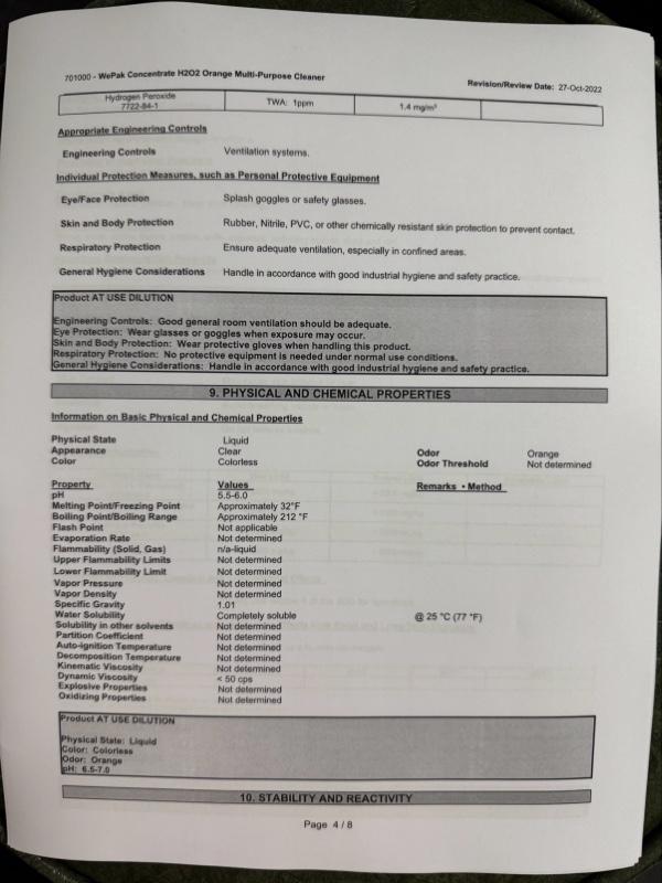 Pelican Brand Cajun Sparkle Concentrate All Purpose Cleaner 128 Fl Oz 1 Gallon Manufactured Since 1950