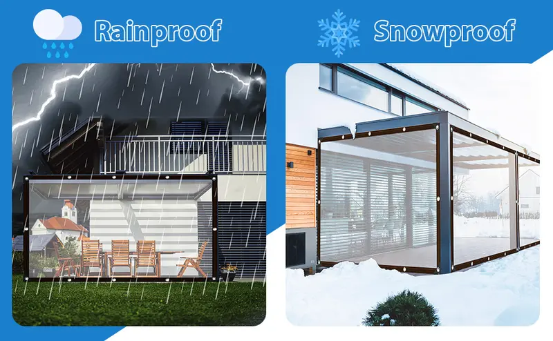 Clear tarp product image 2