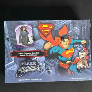 Fleer Brilliants Superman Trading Cards (Mega Box)