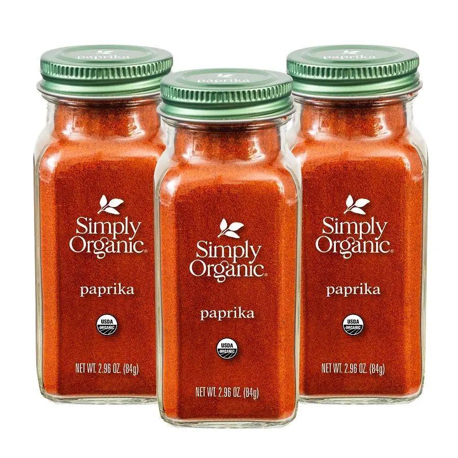Simply Organic Paprika, Ground 2.96 oz. (3 Pack)