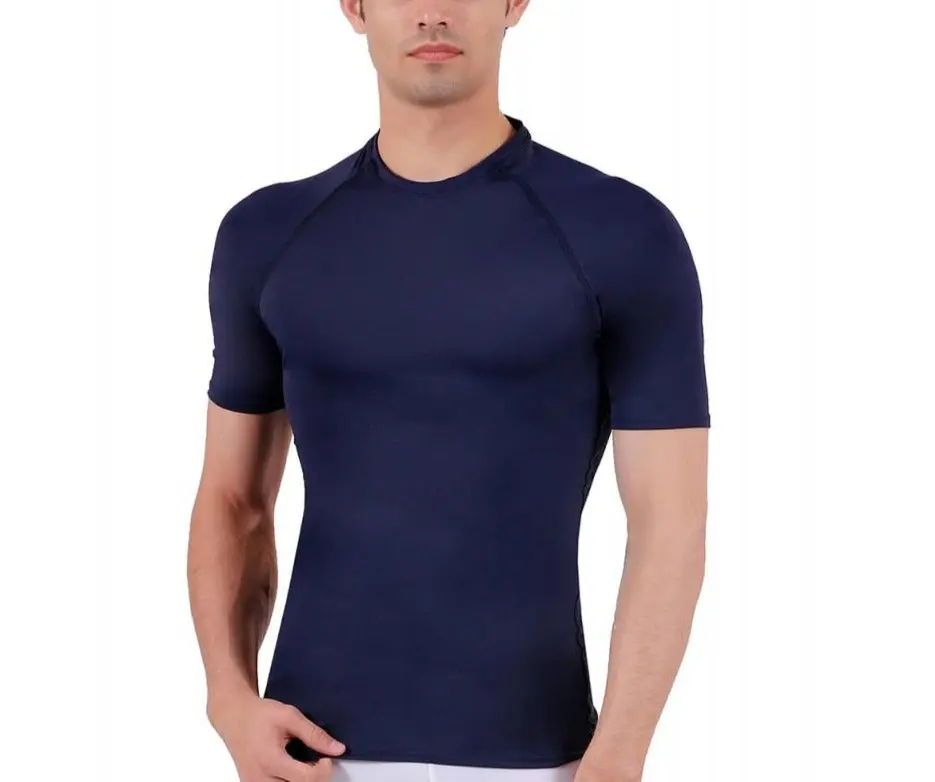 Insta Slim Big & Tall Compression Crew Neck Shirt 2MAT019BT