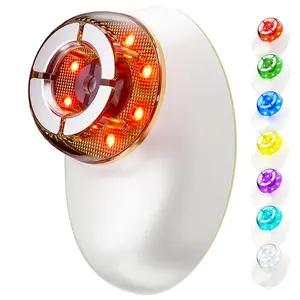 Electric Facial Cupping Therapy Sets, 3 in 1 Gua Sha Face Cupping Massage, Lymphatic Drainage Massager for Face, 7 Color Firming, Smoothing Facial Tools (White)