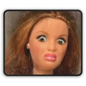 Funny Barbie Mouse Pad – Hilarious Office Gift for Coworker, Friend or Boss 🖱️😂 Laugh Desk