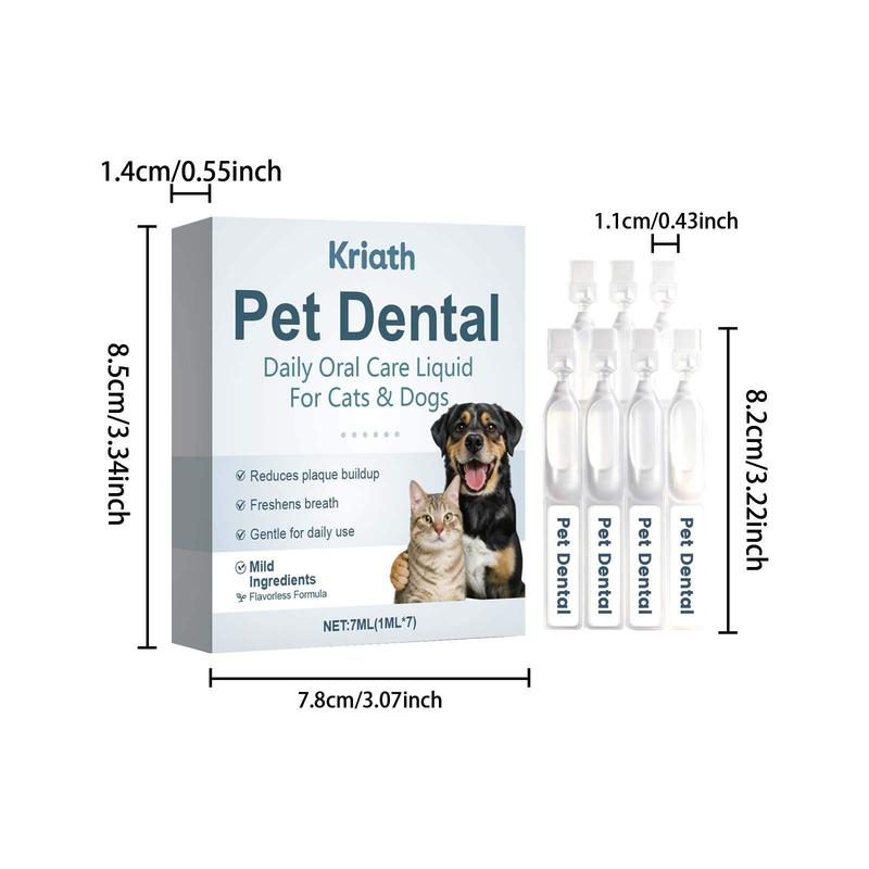 Pet Dental Oral Care Solution – Easy Daily Dental Care for Your Pet