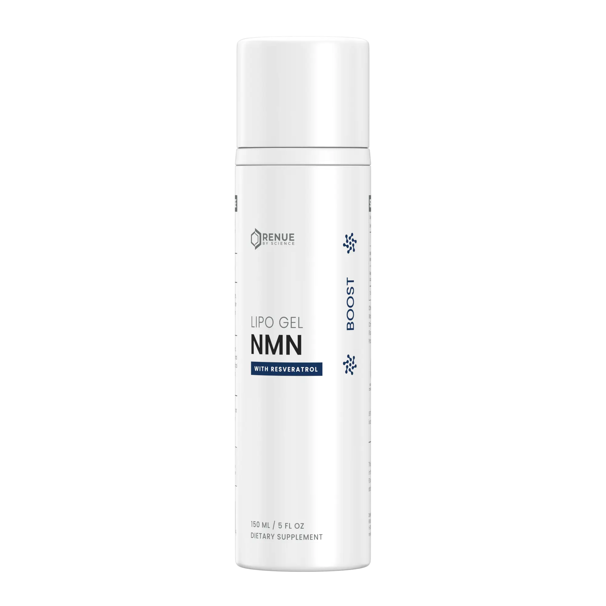 NMN + Resveratrol Liposomal Gel - Sublingual NAD+ Booster & Sirtuin Activator in One Pump | Promotes Healthy Cognition and Cellular Repair | 240mg NMN + 40mg Trans-Resveratrol Per Serving | 75 Servings | Third-Party Tested, Non-GMO