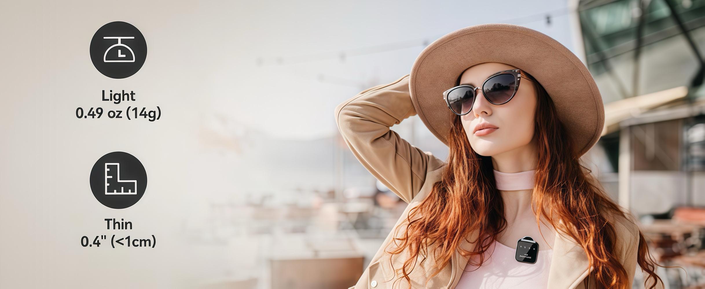 Wireless Lavalier Microphone for iPhone iPad Android With Charging Case Audio Smartphone Audio Smartphone