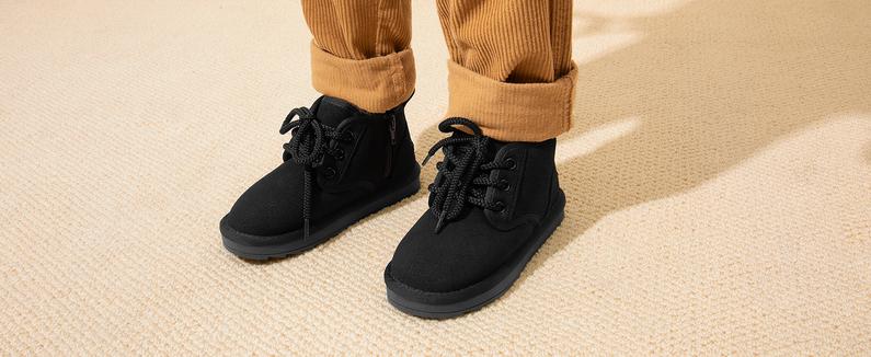 DREAM PAIRS Toddler Boots Kids Boys Girls Winter Zipper Warm Faux Fur FuzzyGo Kid's Cozy Walking Ankle Boots