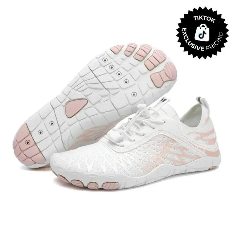 StrideX 2026 Pro Barefoot Shoes - Unisex Wide-Fit Lightweight Breathable Casual Trainers with 0 Drop Soft Sole for Walking & Work, Outdoor Water Shoes