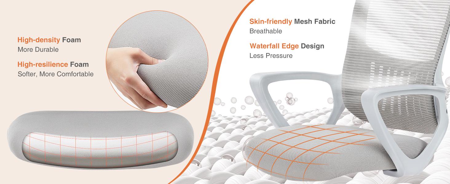 Drafting Chair,Standing Desk Chair with Thicker Seat,Ergonomic High Office Chair,Counter Height Office Chairs with Adjustable Foot-Ring Drafting Chair,Standing Desk Chair with Thicker Seat,Ergonomic High Office Chair,Counter Height Office Chairs with Adjustable Foot-Ring