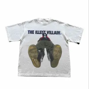 🥇 MF Doom The Illest Villain T- shirt, Graphic Tees, Shirt for Him or Her Crewneck Classic Breathable Comfy