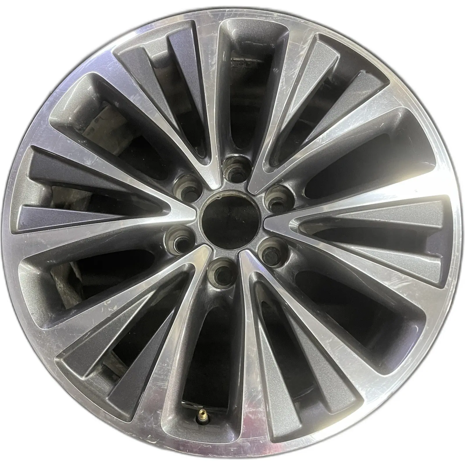Ford MACHINED CHARCOAL NAVIGATOR OEM 20x8.5 2015-2017 FL7Z1007A pockets Factory Original Rim ALLOY