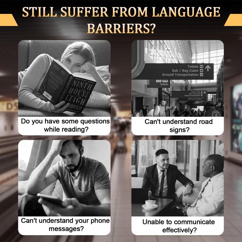 Al Language Translator Device | No Additional Charges l Translation Does Not Require a Signal Source | Translate 138Languages with WiFi | Translation Multi-Language Touchscreen Real-Time Translaton Al Language Translator Device | No Additional Charges l Translation Does Not Require a Signal Source | Translate 138Languages with WiFi | Translation Multi-Language Touchscreen Real-Time Translaton