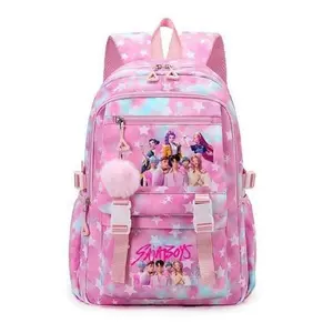 [Valentine's Day] A solid-color women's backpack with a star-shaped zipper closure.Stylish and versatile, perfect for casual wear, suitable for school, campus life, commuting to work, travel, and other occasions.