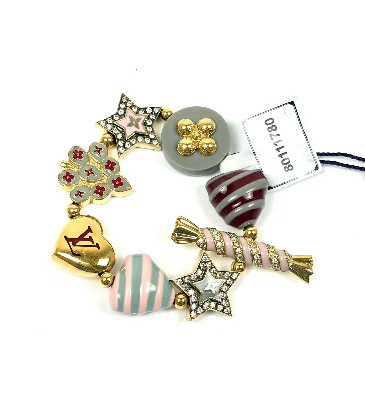Pre-owned Louis Vuitton metals Bag Accessories lv bracelet