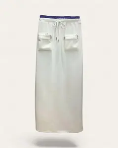 Utility Pocket Maxi Skirt