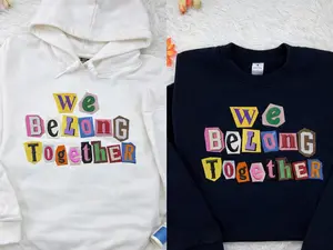 Embroidered We Belong Together Sweatshirt, Gift For fan