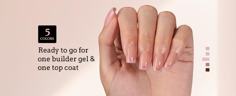 BTArtboxnails XCOATTIPS Press on Nails - 150pcs  Fall Short Square or Almond or Coffin French Tips, Skin Tones Soft Gel False Nail, Soak Off Acrylic Fake Nails Extensions