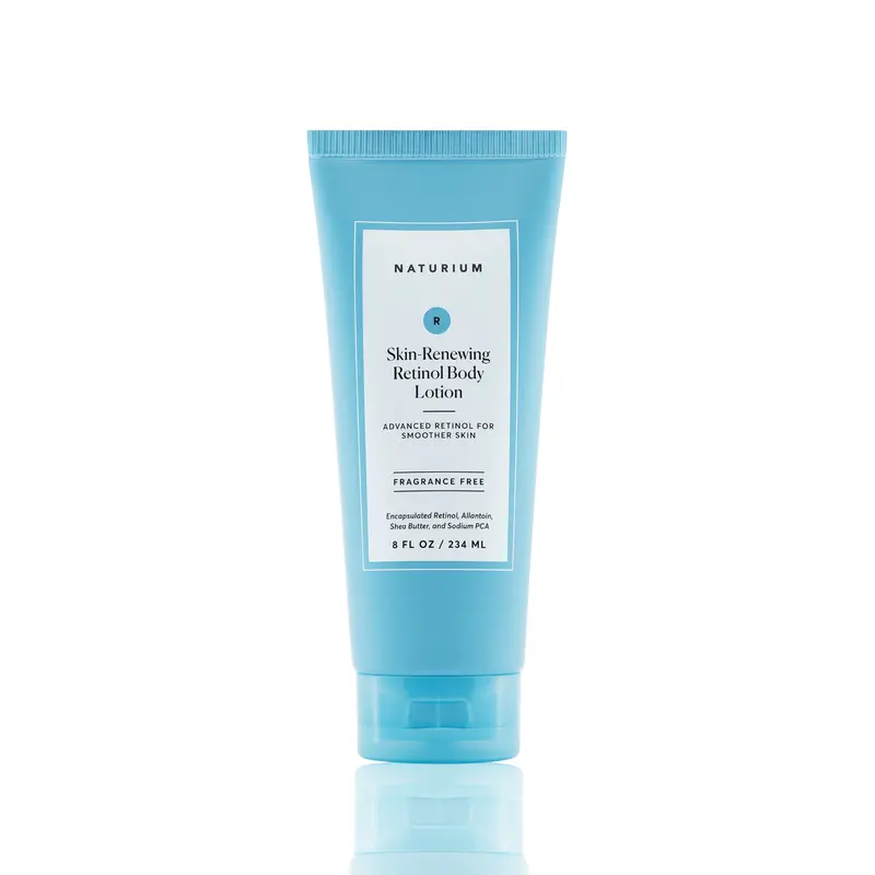 Naturium Skin-Renewing Retinol Body Lotion (234ml) - For Redness and Irritation, Daily Body Lotion, Fragrance Free, with Shea Butter