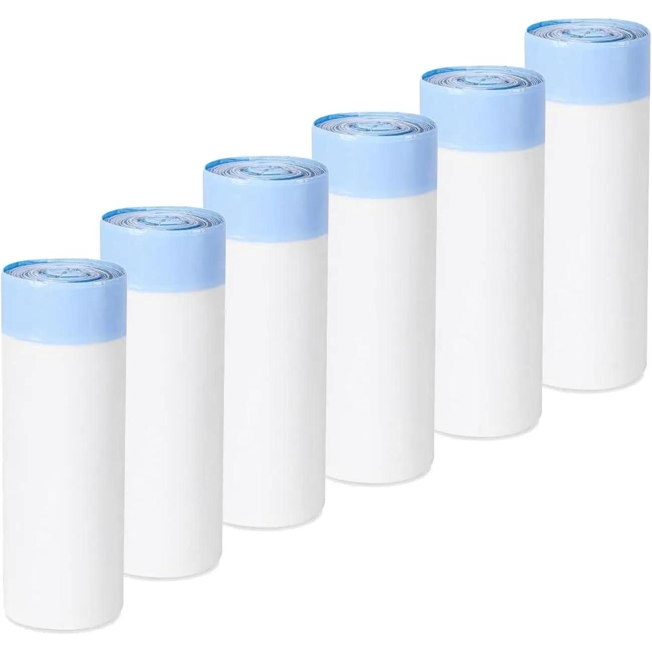 120 count  Litter Box Liners, Drawstring Receptacles Bags Thickened  Bag Fit For MeoWant MW-SC01/MW-SC02 /MW-LR01/MW-LB02 Automatic  Litter Box