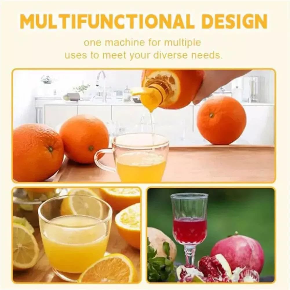 2Pcs Lemon Orange Juicer, Lemon Squeezer, Periodical Manual Juicer Extractor, Screw Top Lemon Squeezer, Fresh Fruit Juice Squeezer 2Pcs Lemon Orange Juicer, Lemon Squeezer, Periodical Manual Juicer Extractor, Screw Top Lemon Squeezer, Fresh Fruit Juice Squeezer