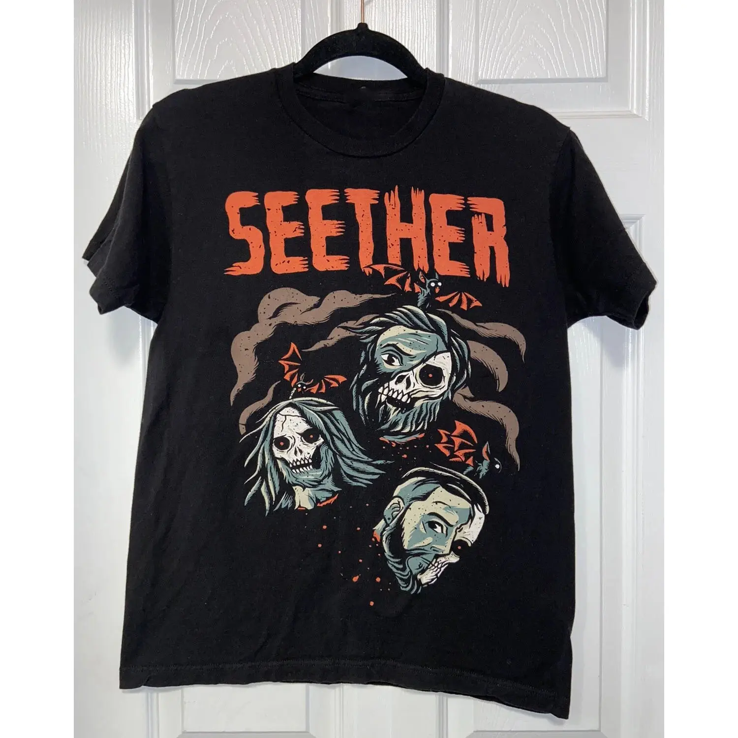 Seether 2015 Fall Tour T Shirt Band Graphic