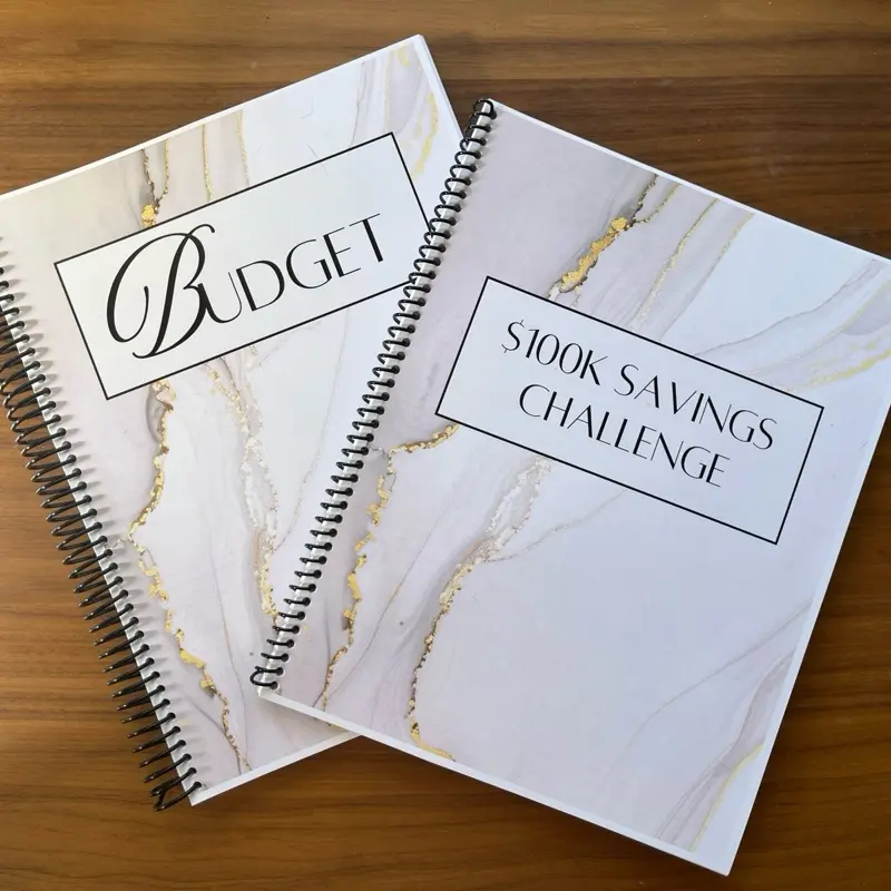 Money Bundle: Paycheck Budgeting Guide AND $100K Savings Challenge Book