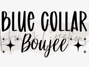 Blue Collar - Automotive and Home Vinyl Decal