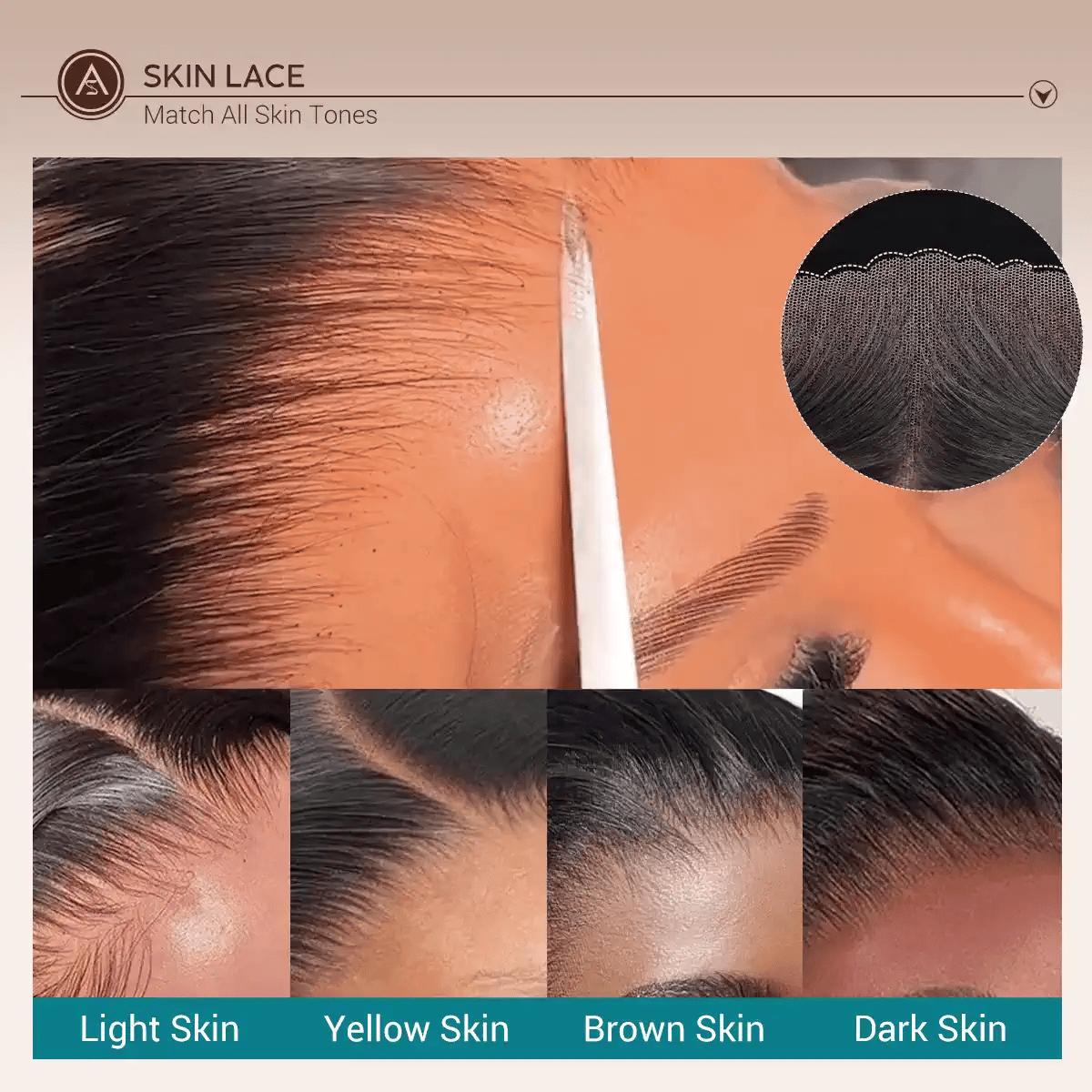 [Tiktok Hot] Pre-Styled Body Wave Glueless Layer Wavy Bob Wig Reddish Brown / Blonde Highlight /Chocolate Brown/99J ColorTransparent Lace Ready To Go Wigs SpringStatements