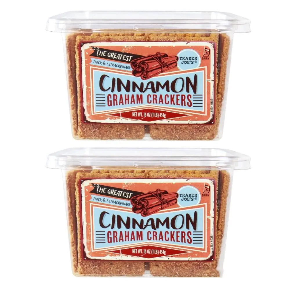 Trader Joe's Cinnamon Graham Crackers, 16 oz - 2 Pack