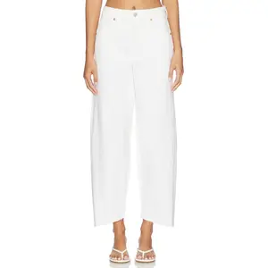 BLANKNYC Barrel Jeans in See You Again White Denim