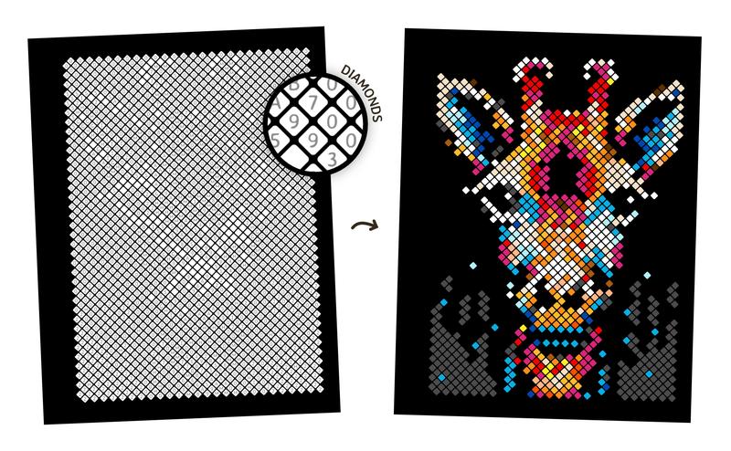 100 Color by Number Mysteries: A Coloring Book for Adults Relaxation and Wonder – Squares, Diamonds, Dots