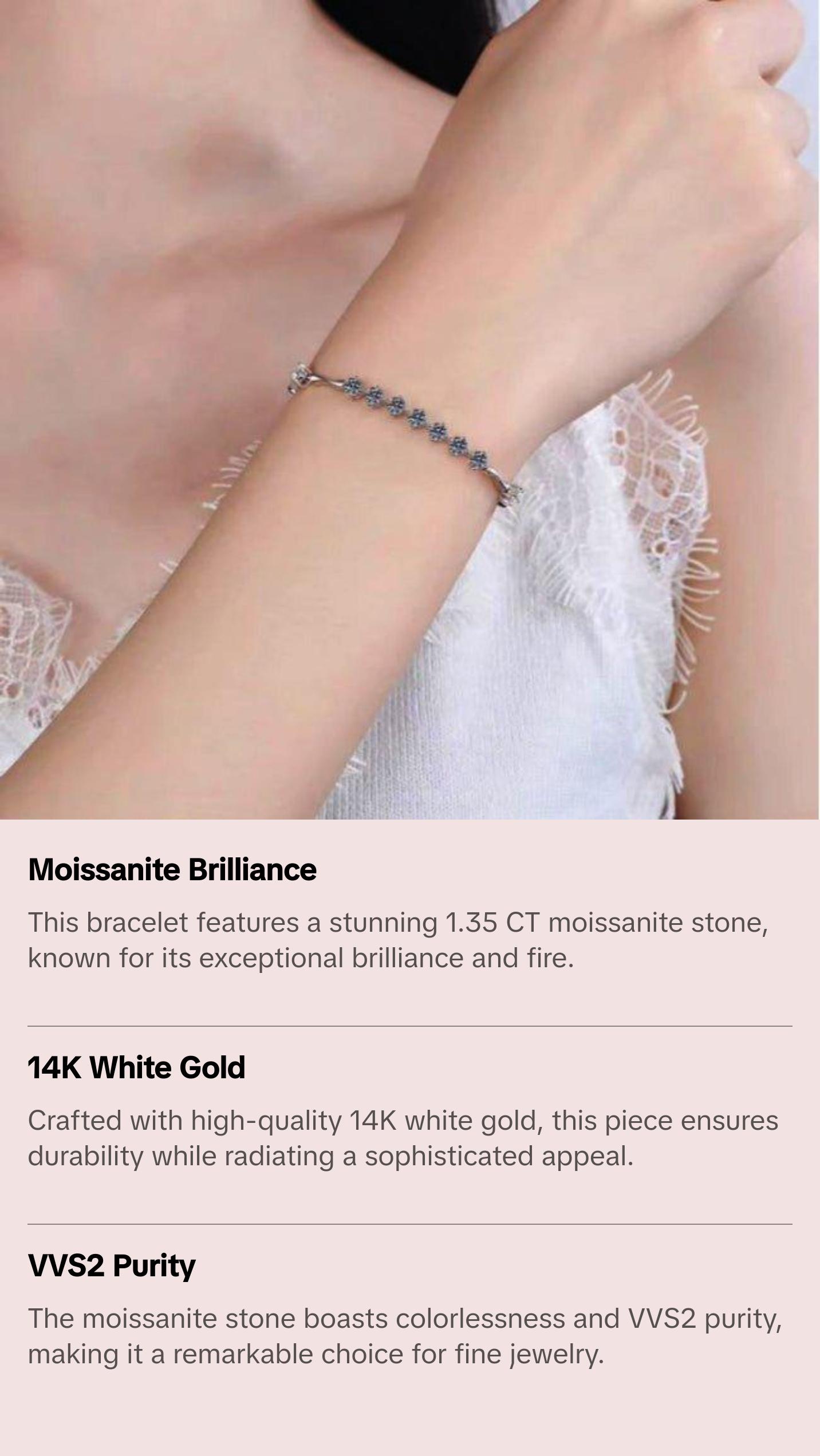 Aadi Moissanite Bracelet