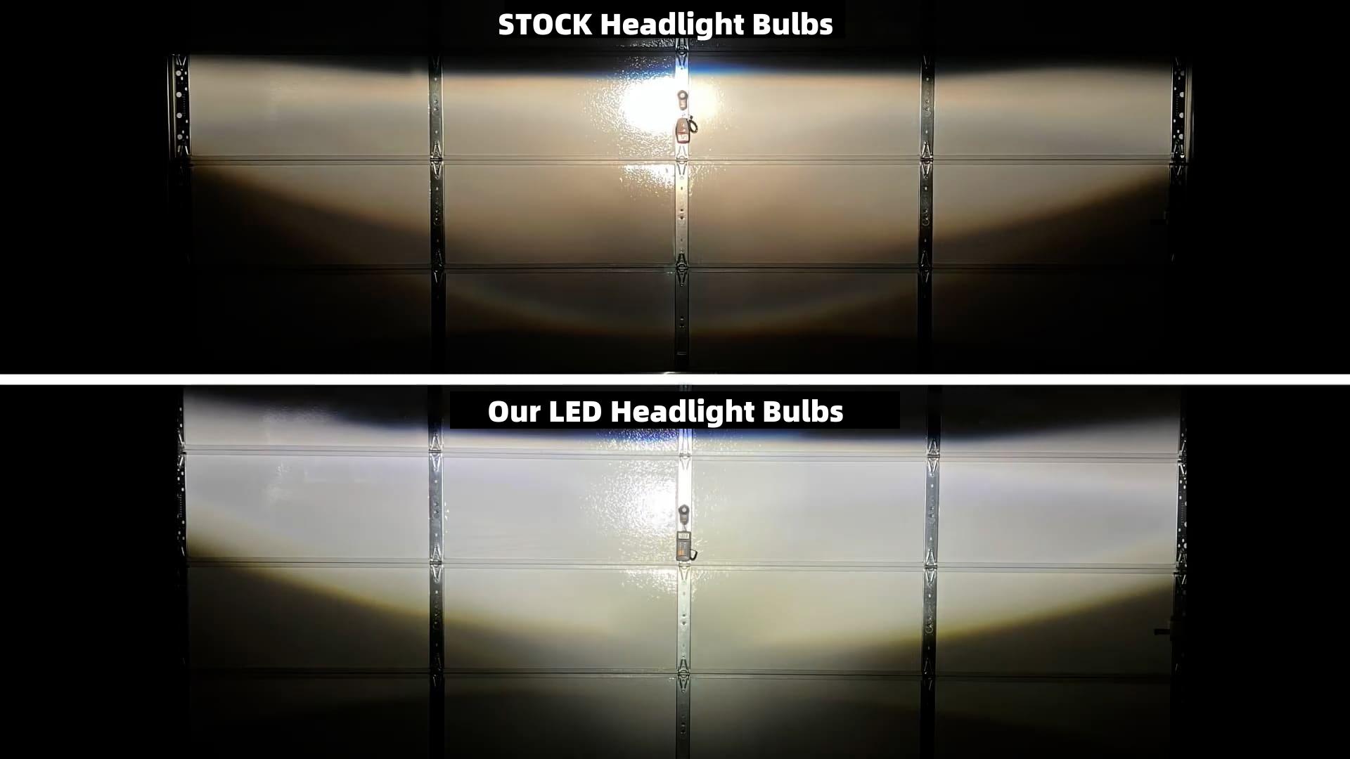 2016 Nissan Frontier 9007/HB5 80W 6500K White IP68 LED Headlight Bulbs 2PCS SEALIGHT X5