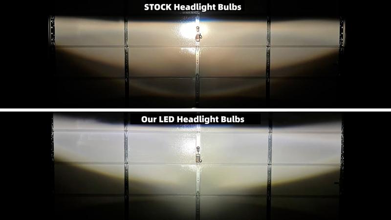 2002 Nissan Sentra 9007/HB5 80W 6500K White IP68 LED Headlight Bulbs 2PCS SEALIGHT X5