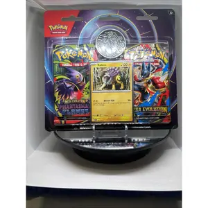 NEW Pokemon Mega Evolution & Phantasmal Flames 2-Pack Blister Sealed - Raikou