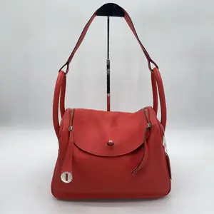 Pre-owned HERMÈS leather Shoulder Bags Lindy handbag