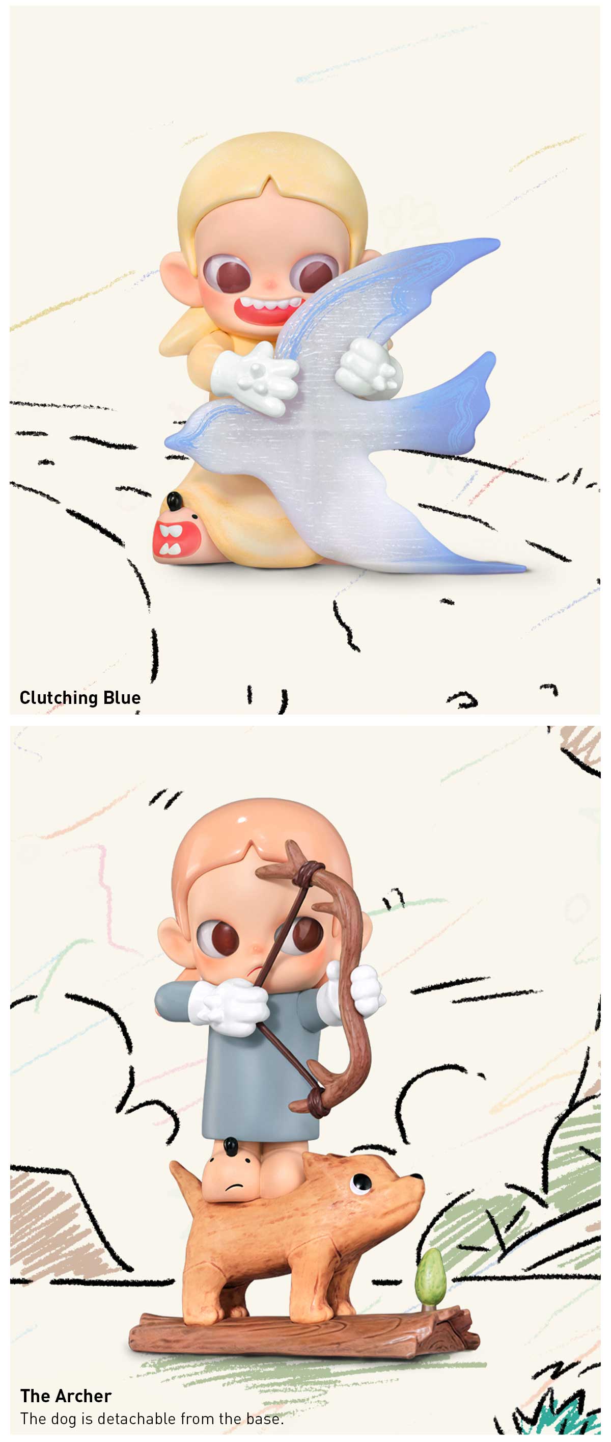 POP MART Zsiga Borderline Drifter Series Figures