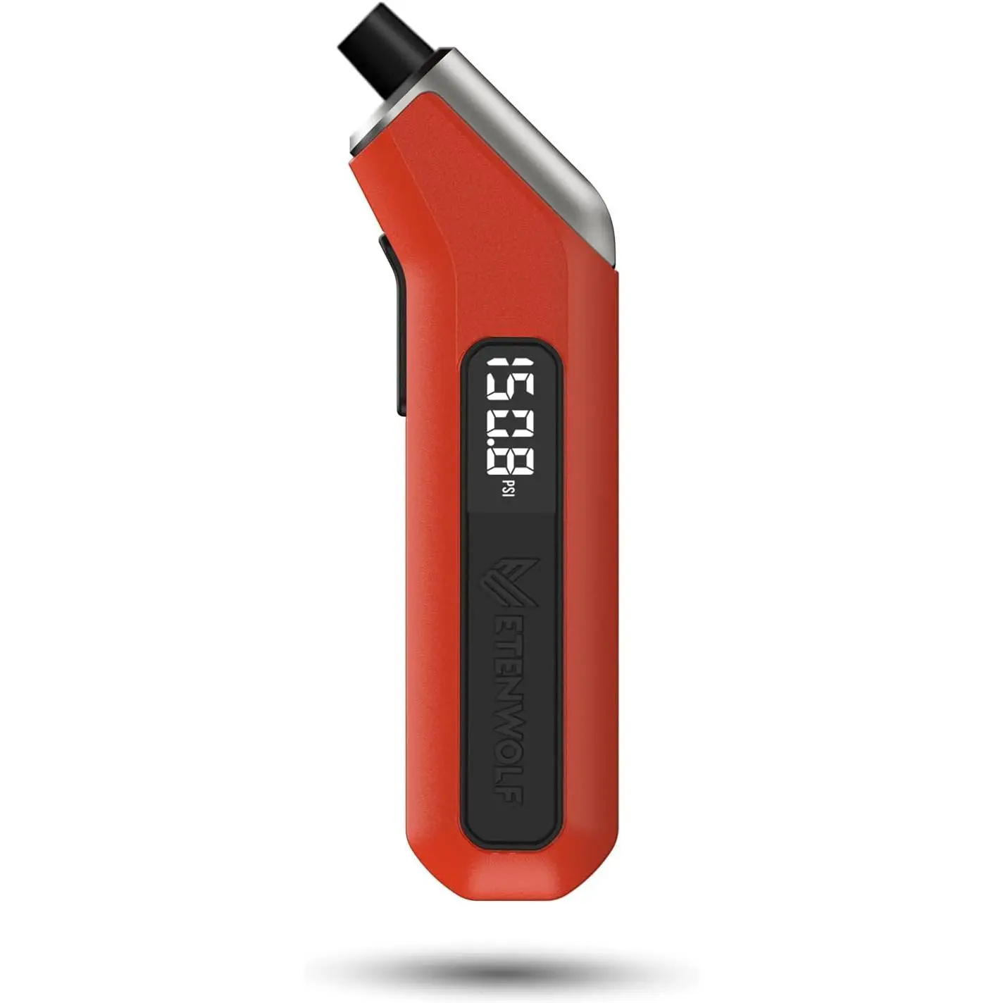 T300 Handheld Digital Tire Pressure Gauge for Cars/RVs/Bikes, 3-200 PSI Digital Readout, ANSI B40.7 Grade 2A Calibrated (±0.5%), Replaceable AAA Batteries, Vivid Orange Pressure Measurement Tool for Tire Checks, Handheld Tool