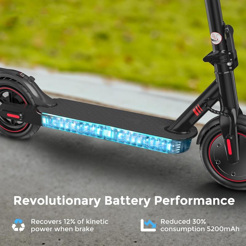 【New Year Sale】 Electric Scooter, 21MPH Max Speed, 500W Powerful Motor, 25-30 Miles Long Range,  36V13Ah Battery Portable Folding Commuting E-Scooter with App Control Dual Braking System App Control Scooteres