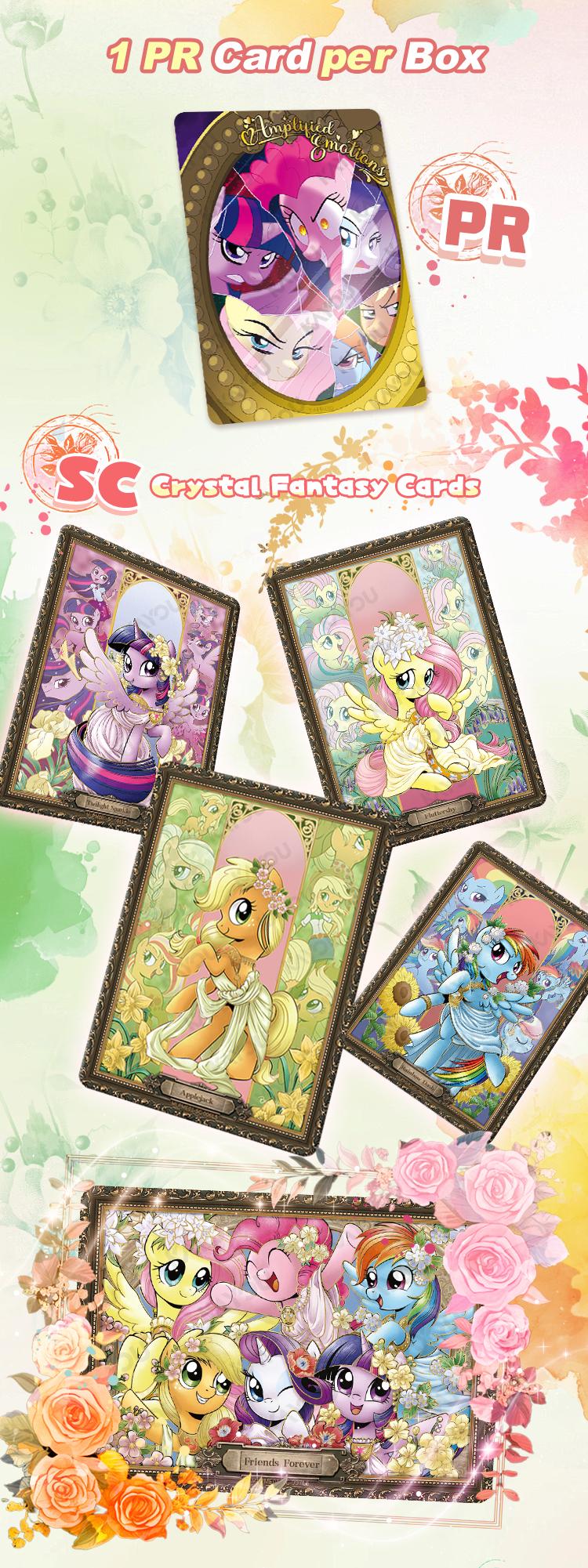 My Little Pony-Friendship Eternal Cards-Moon Edition-NA-Series 1-One Sealed Case (8 boxes, 24 packs per box)