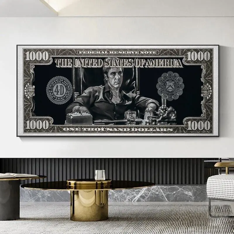 [Unframed Poster] Classic Movie Scarface Tony Montana Poster (No Frame)