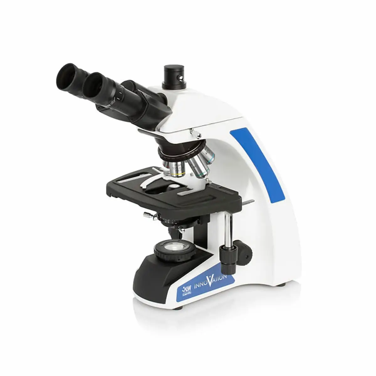 LW Scientific iNM-T05A-iPL3 Innovation Trinocular Biological Microscope with High Detail, Optical Lens for Office, School Educational Supplies