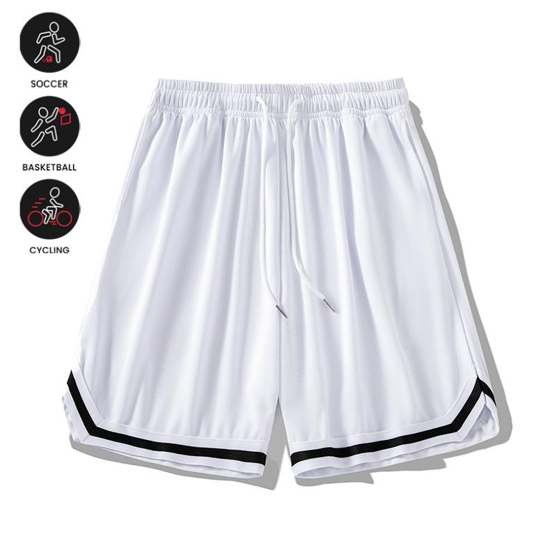 Quick dry breathable men's sports shorts, suitable for running, basketball, marathon training, yoga, and gym workouts