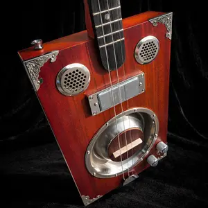 Delta Star "Phoenix" Professional Cigar Box Resonator Guitar