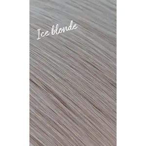 Genius Weft Hair Extensions in Color Ice Blonde