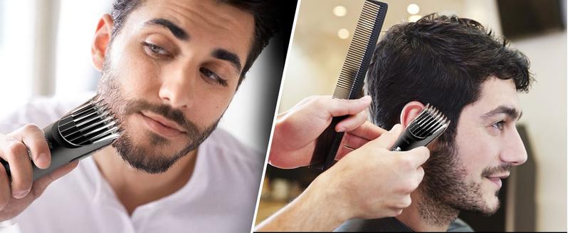 Body Trimmer, Versatile Hair Clipper with Adjustable Guide Comb and Ceramic Blade Heads, Waterproof Groin Hair Trimmer for Optimal Hygiene, Rechargeable Electric Razor in Sleek Black Design Body Trimmer, Versatile Hair Clipper with Adjustable Guide Comb and Ceramic Blade Heads, Waterproof Groin Hair Trimmer for Optimal Hygiene, Rechargeable Electric Razor in Sleek Black Design