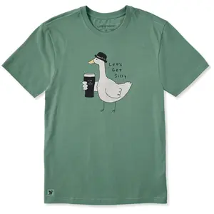 Men's Let's Get Silly Irish Goose Short Sleeve Crusher Tee