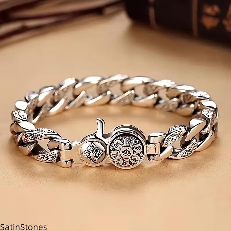 S925 silver-plated rotating fashion bracelet - the perfect accessory for everyday wear, an ideal gift for friends and family, and also suitable for women.