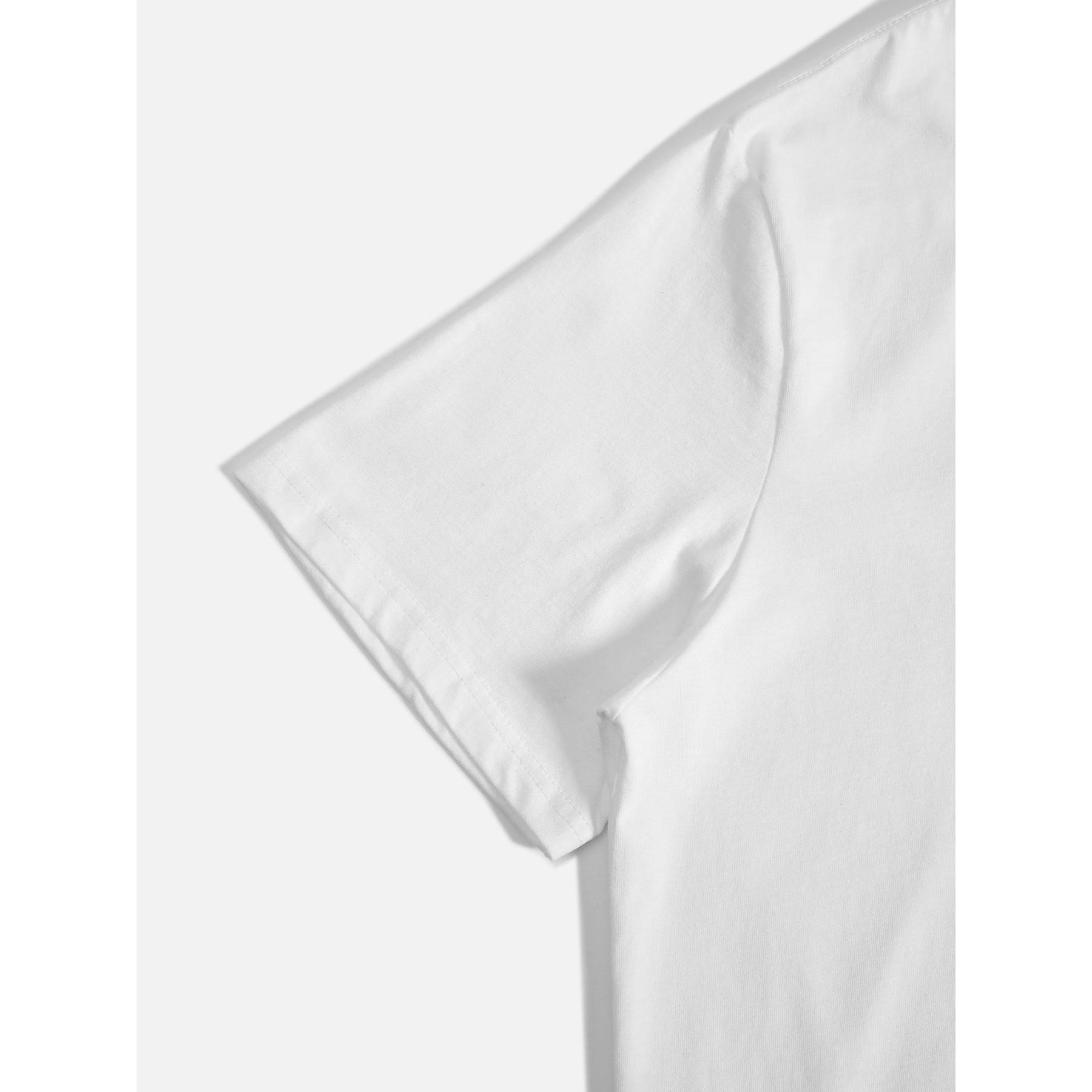 Women's Letter & Cross Print Round Neck Tee, Casual Short Sleeve Crew Neck T-shirt for Summer, Fashion Women's Top for Daily Wear,  T Shirts for Women