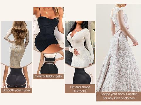 FeelinGirl Plus Size Shapewear For Women Underwear High Waist Comfortable Fit Shaper